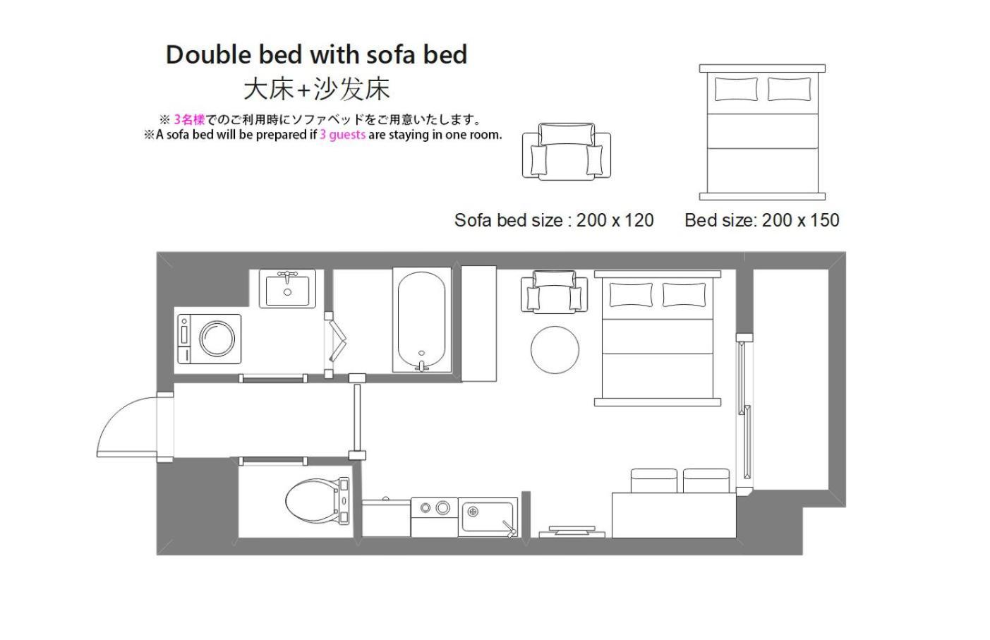 Shirakabanoyado - Nipponbashi 日本橋, 3 Mins Walk To Dendentown 大阪市